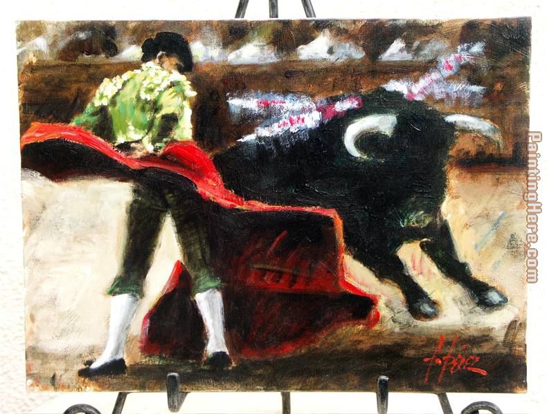 bullfighter LA REVOLERA painting - Fabian Perez bullfighter LA REVOLERA art painting